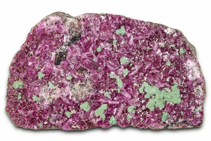 Green Kolwezite on Vibrant Cobaltoan Dolomite - DR Congo #347453